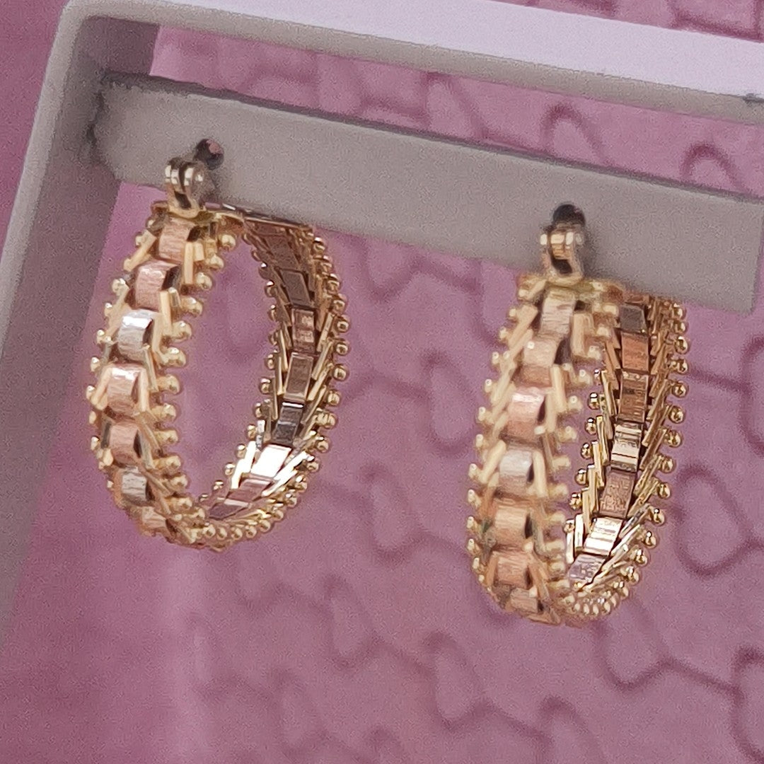 ARRACADAS PAR ORO 14 K 6.2 GRMS (SEMINUEVO)