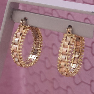 ARRACADAS PAR ORO 14 K 6.2 GRMS (SEMINUEVO)