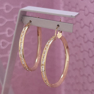 ARRACADAS PAR ORO 14 K 6 GRMS (SEMINUEVO)