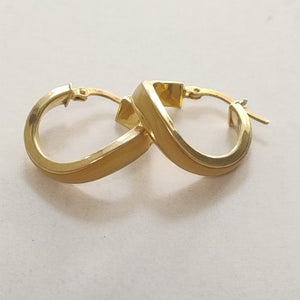 ARRACADAS PAR ORO 14 K 1,80 GRMS (SEMINUEVO)