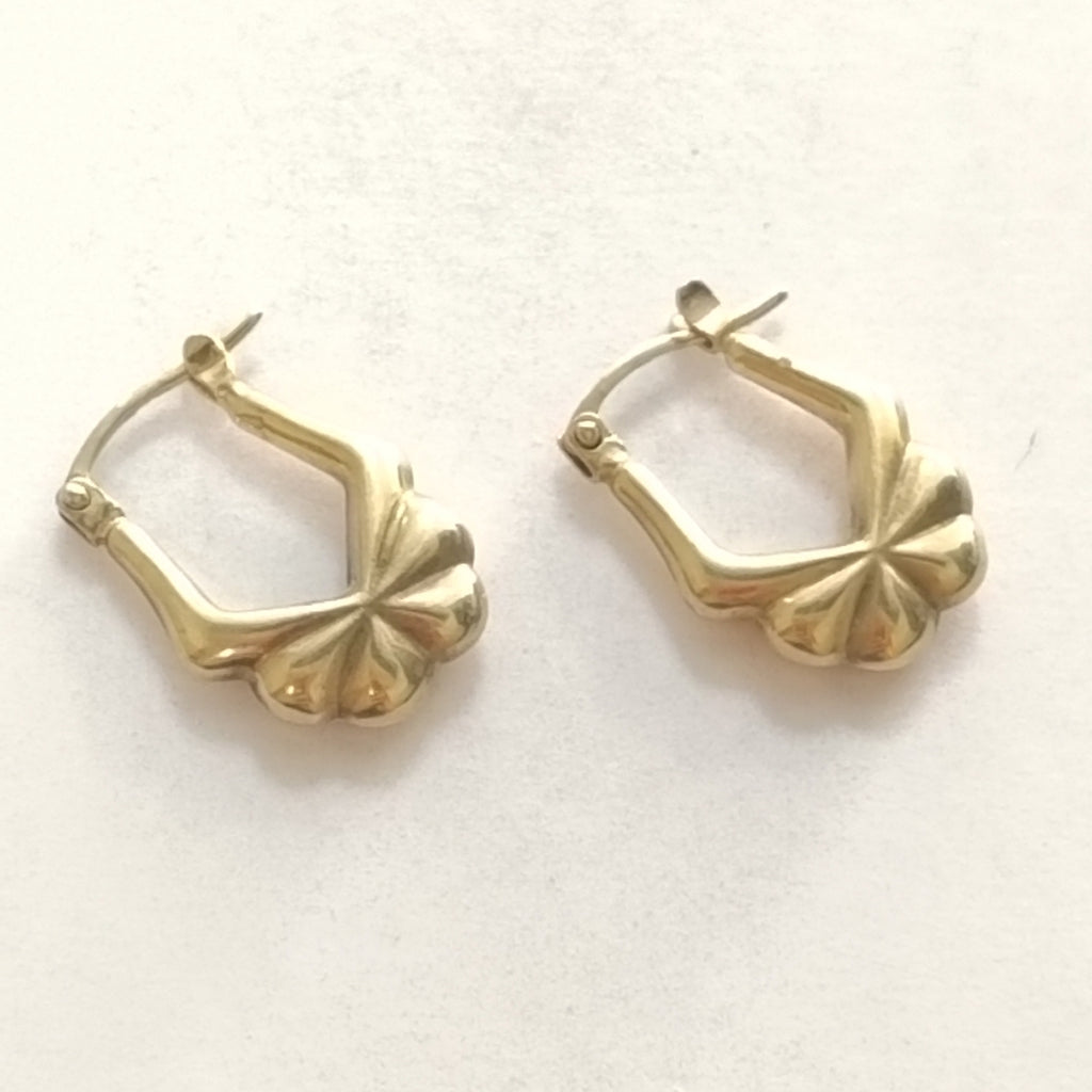 ARRACADAS PAR ORO 10 K 1,80 GRMS (SEMINUEVO)