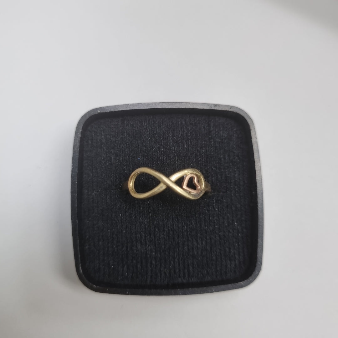 ANILLITO ORO,ORO COMBINADO 14 K 1,10 GRMS (SEMINUEVO)