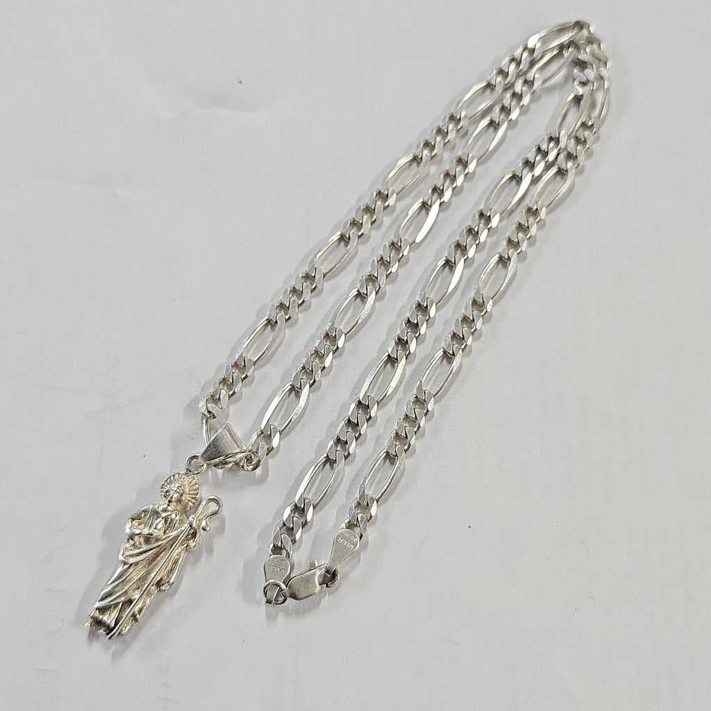 CADENA, DIJE PLATA 23.2 GRMS (SEMINUEVO)