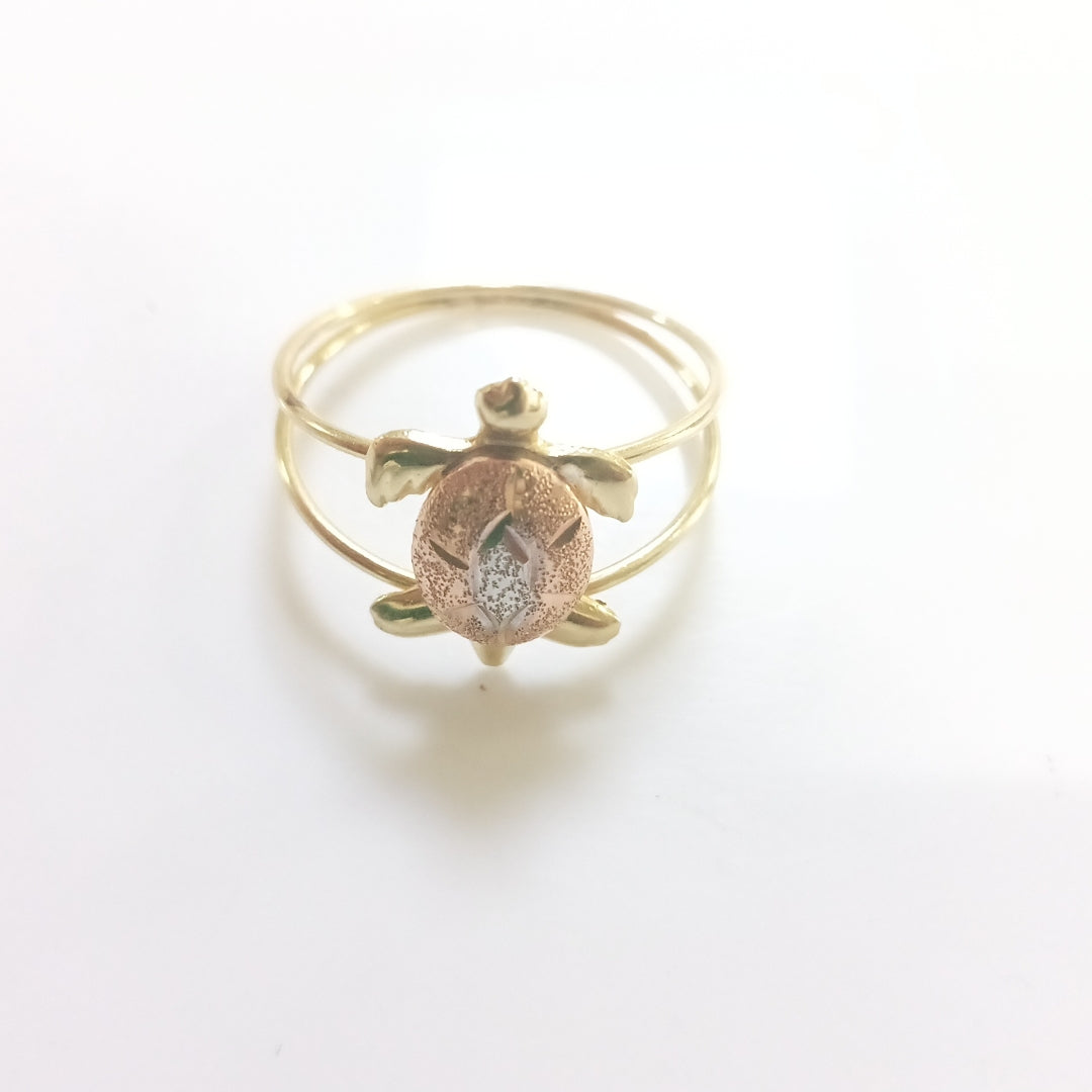 ANILLITO ORO, ORO COMBINADO 14 K 1.5 GRMS (SEMINUEVO)