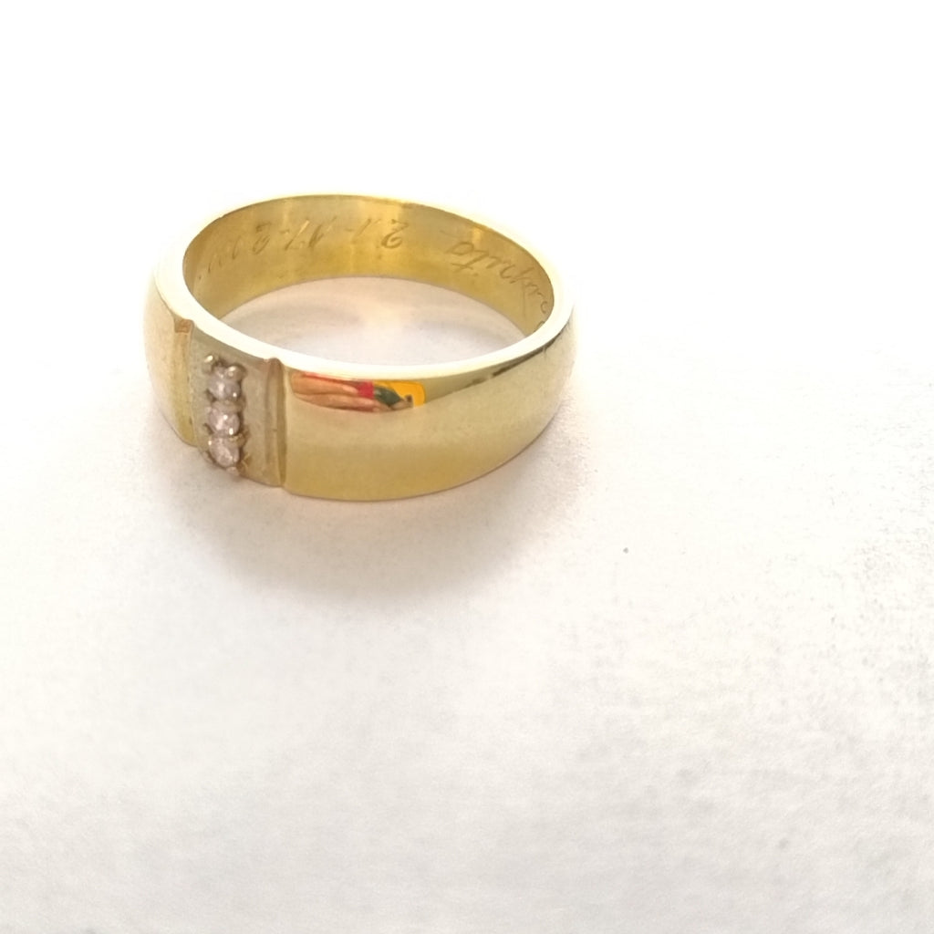 ARGOLLA ORO 14 K 10,90 GRMS (SEMINUEVO)