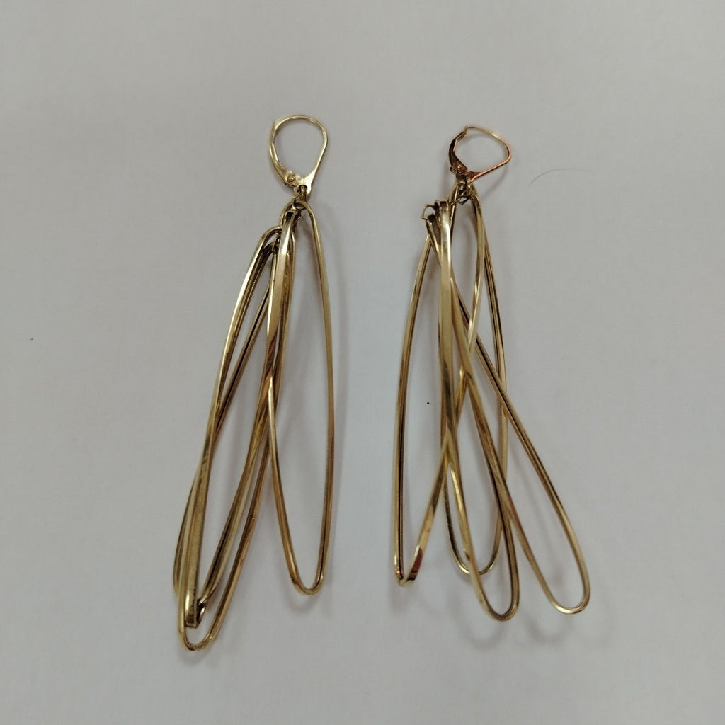 ARETES PAR ORO 14 K 4.6 GRMS (SEMINUEVO)