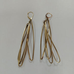ARETES PAR ORO 14 K 4.6 GRMS (SEMINUEVO)
