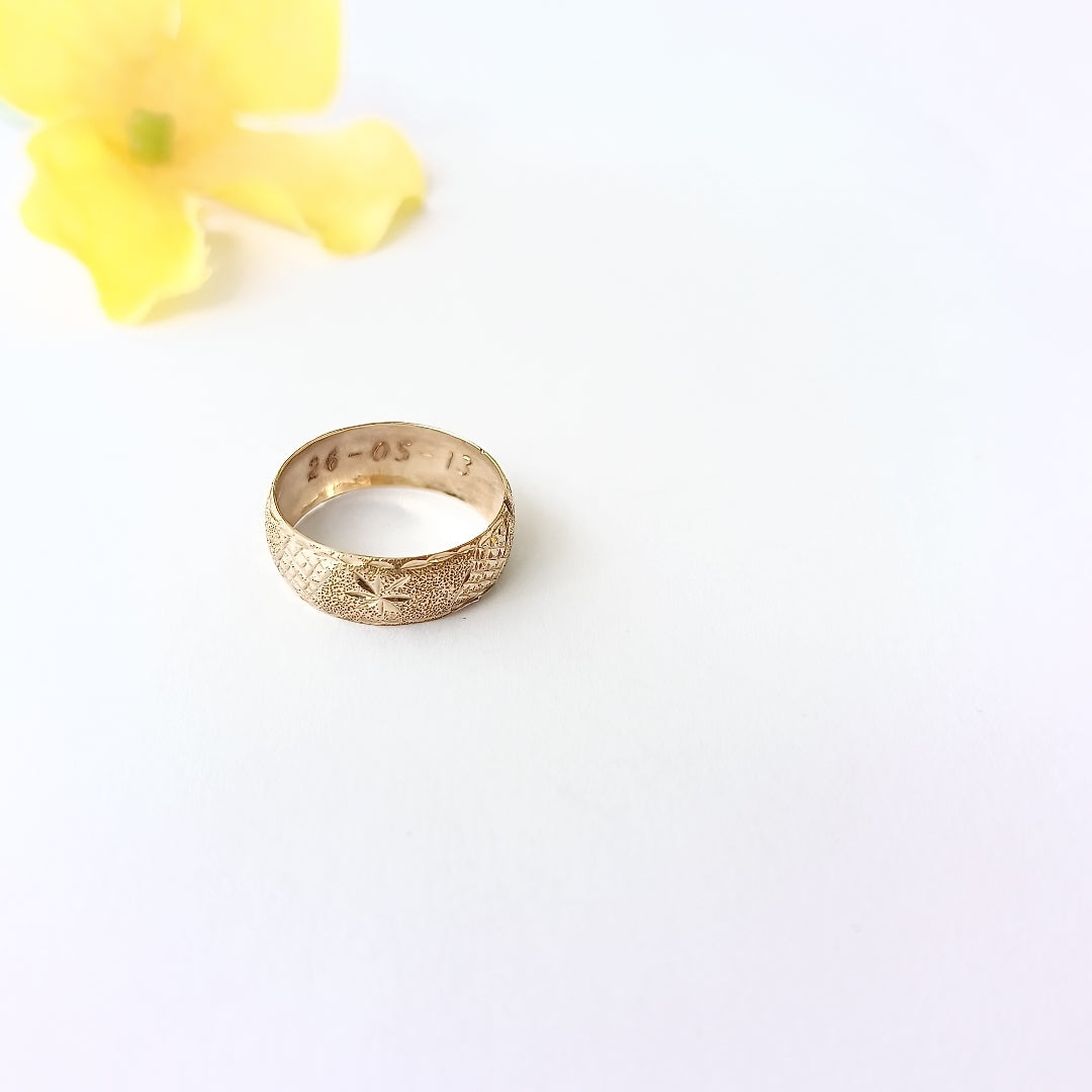 ARGOLLA ORO 8 K 1.1 GRMS (SEMINUEVO)