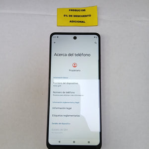 CELULAR MOTOROLA MOTO G24 XT2423-1 (2024) 256 GB 4 GB RAM