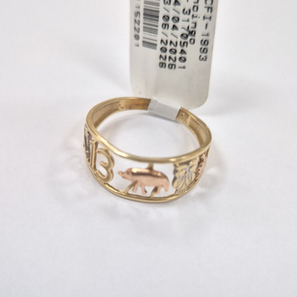 ANILLO ORO 14 K 1.6 GRMS (SEMINUEVO)
