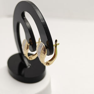 ARRACADAS PAR ORO 14 K 1,20 GRMS (SEMINUEVO)