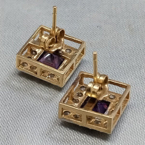 ARETES PAR ORO 14 K 3.1 GRMS (SEMINUEVO)