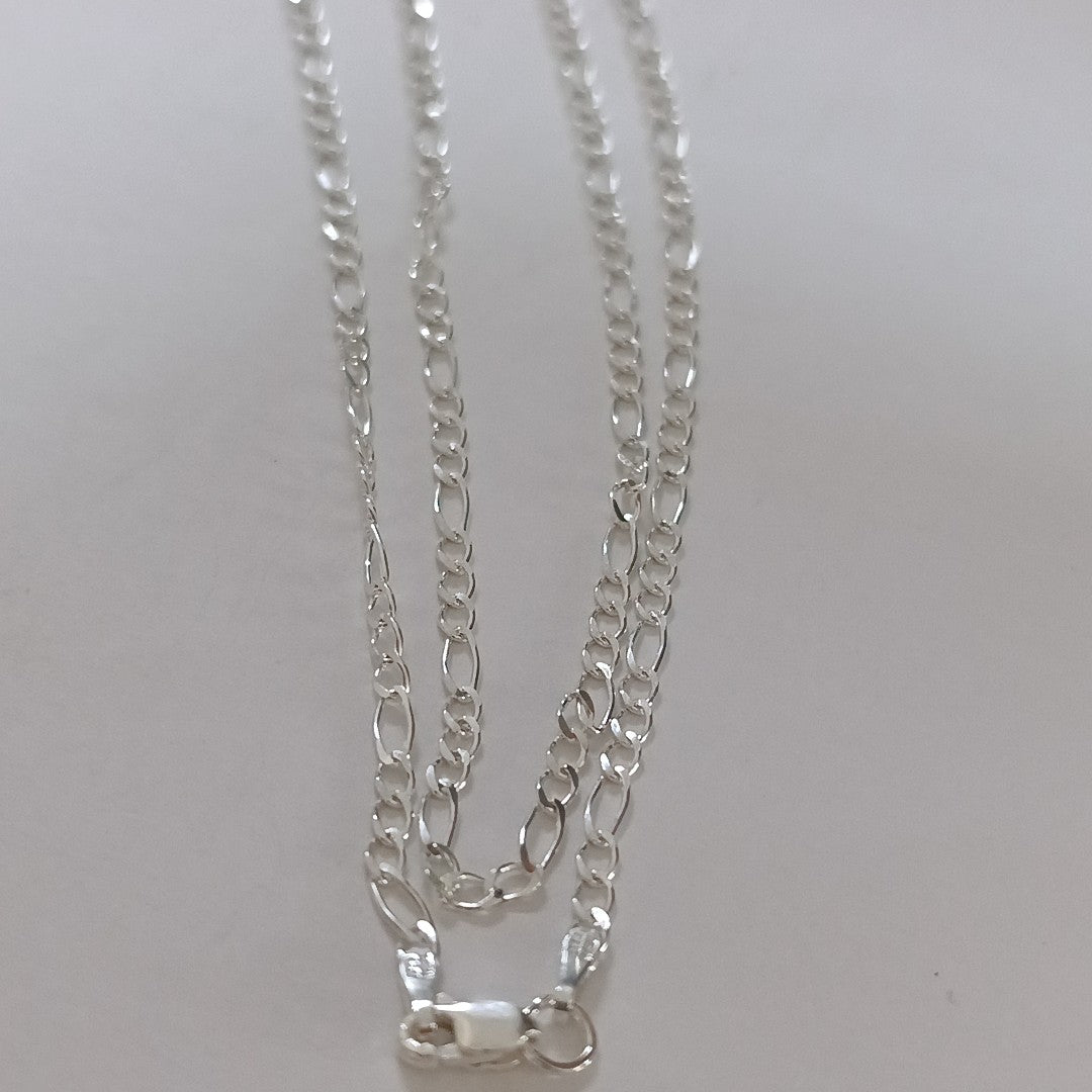 CADENA 3X1 PLATA .925 55 CM 4.42 GR (NUEVO)