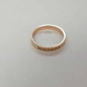 ANILLO ORO 14 K 3,20 GRMS (SEMINUEVO)