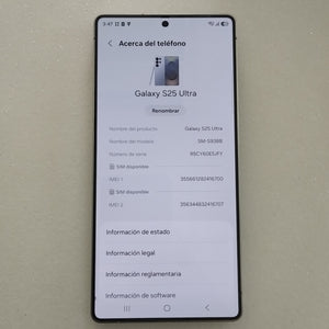 CELULAR SAMSUNG GALAXY S25 ULTRA SM-S938B (2025) 512 GB 12 GB RAM (SEMINUEVO)