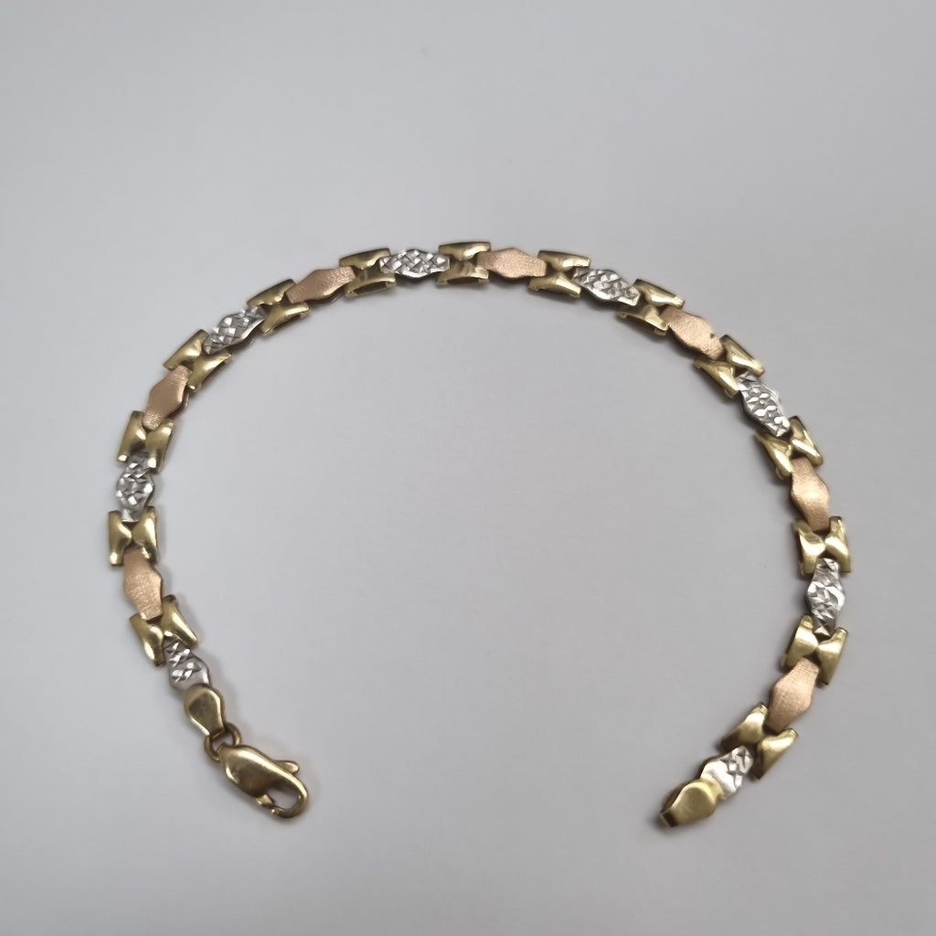 PULSERA ORO,ORO COMBINADO 10 K 4,40 GRMS (SEMINUEVO)