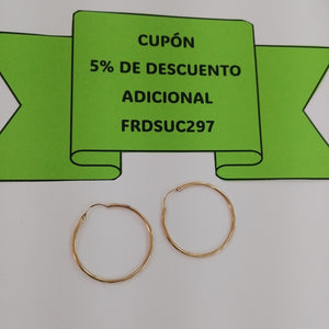 ARRACADAS PAR ORO 10 K 1,90 GRMS (SEMINUEVO)