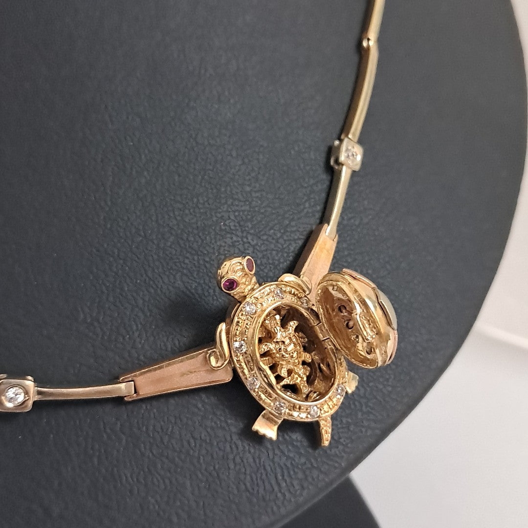 CADENA ORO COMBINADO 14 K 21,00 GRMS (SEMINUEVO)