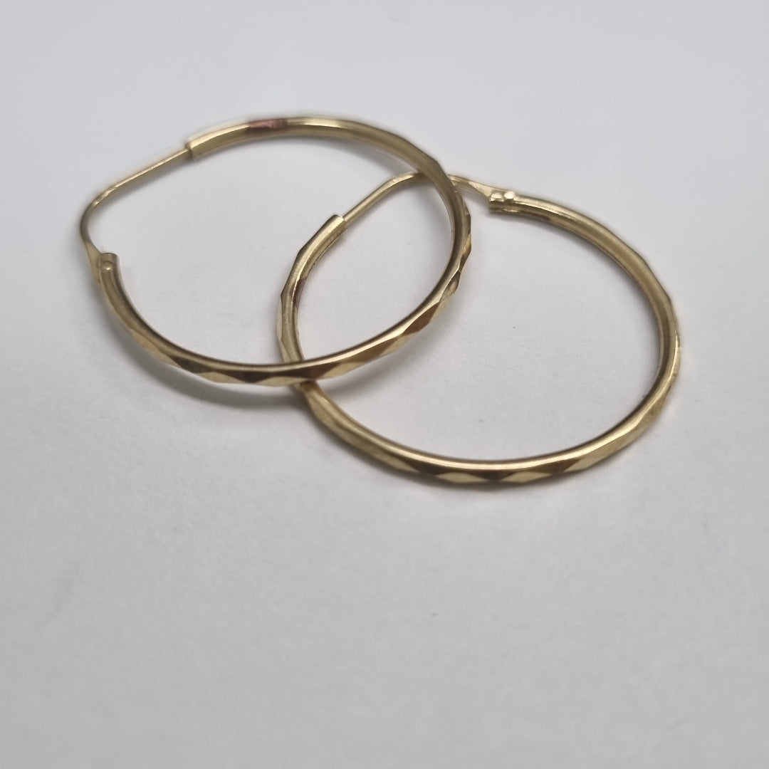 ARRACADAS PAR ORO 10 K 1,10 GRMS (SEMINUEVO)