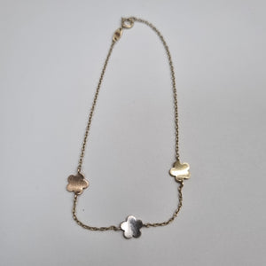 PULSERA ORO,ORO COMBINADO 10 K 1,60 GRMS (SEMINUEVO)