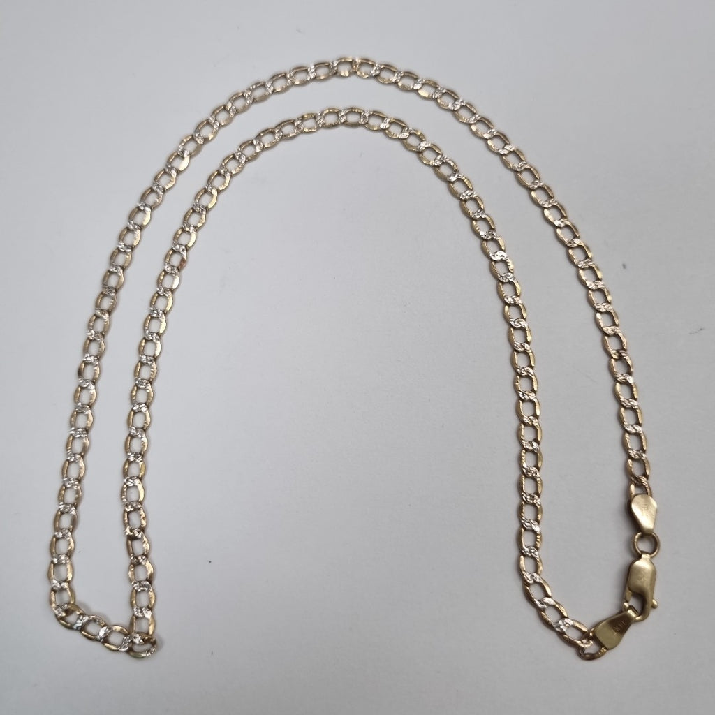CADENA ORO,RODIADO 10 K 3,60 GRMS (SEMINUEVO)
