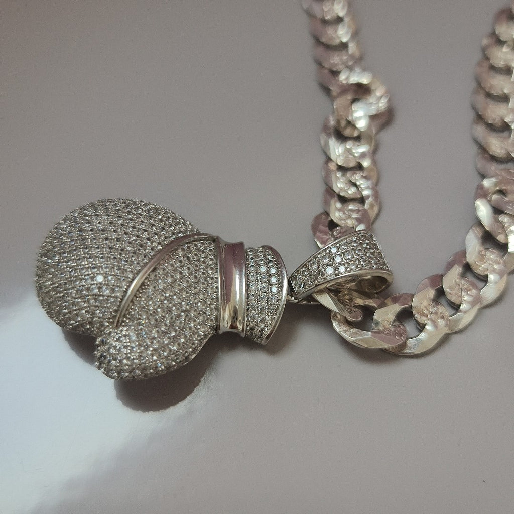 CADENA PLATA 60.8 GRMS (SEMINUEVO)