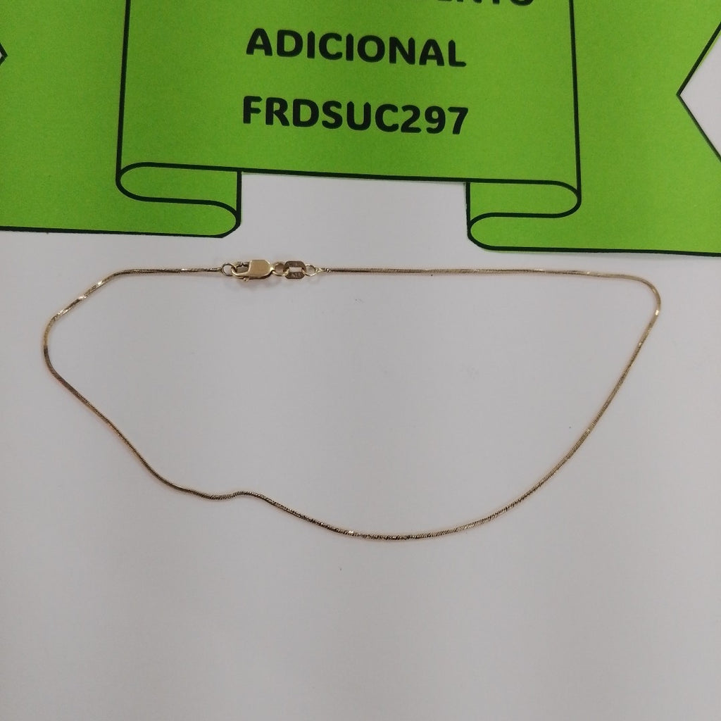 CADENA ORO 14 K 1,40 GRMS (SEMINUEVO)