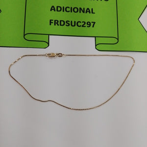 CADENA ORO 14 K 1,40 GRMS (SEMINUEVO)