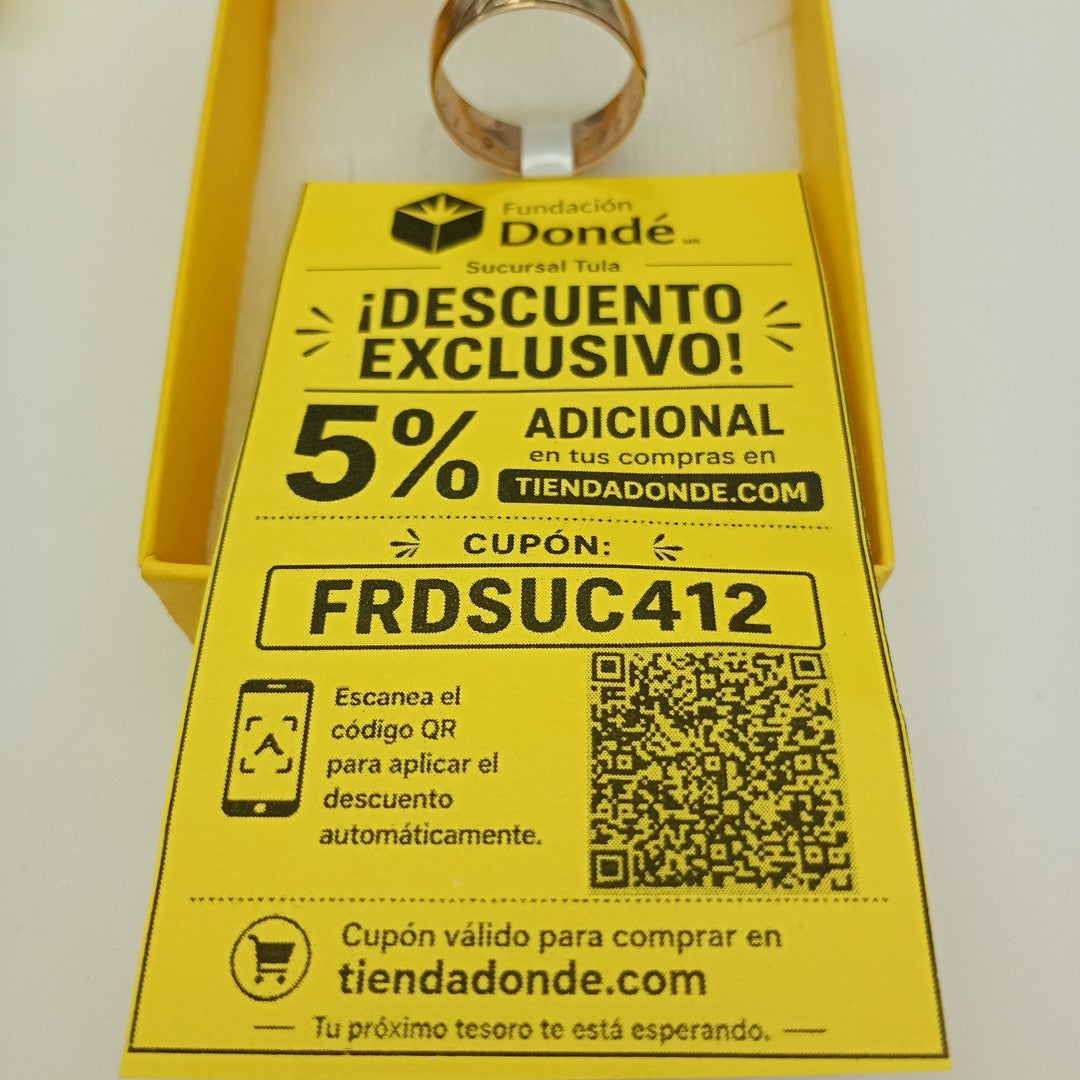 ARGOLLA ORO 8 K 2,10 GRMS (SEMINUEVO)