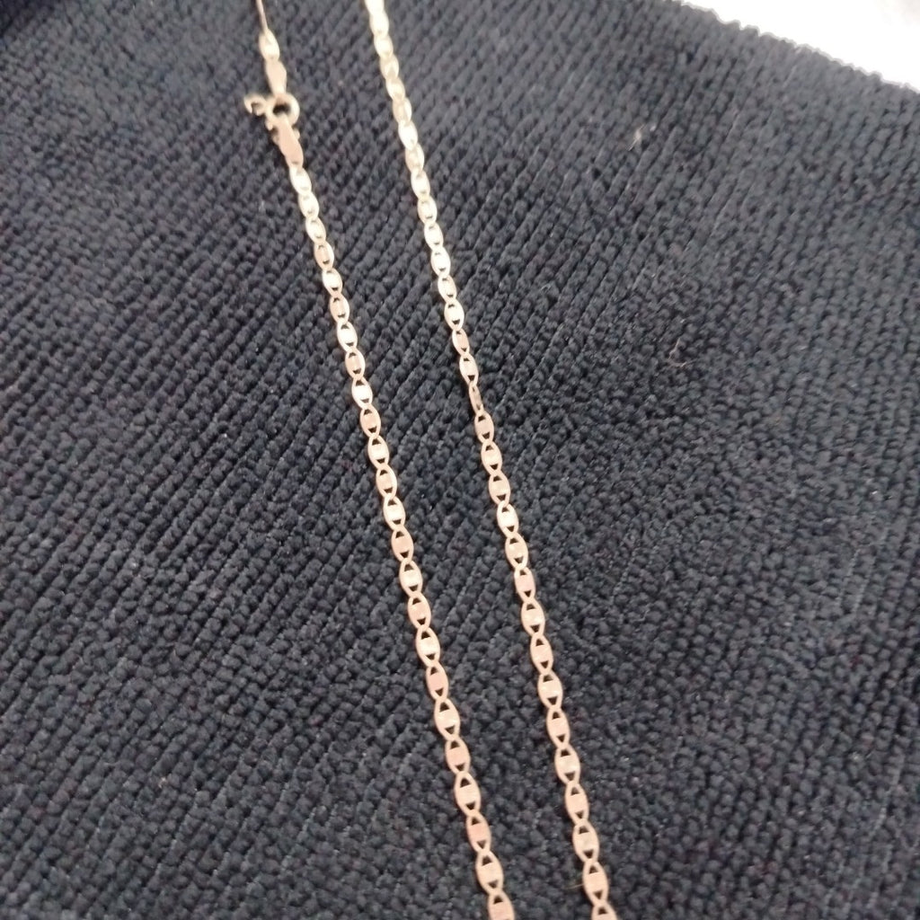 CADENA, MEDALLA RELIGIOSA ORO COMBINADO 10 K 4.2 GRMS (SEMINUEVO)