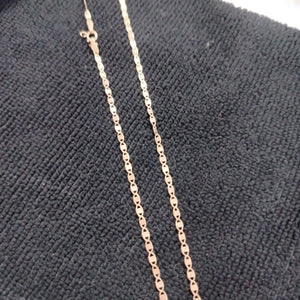CADENA, MEDALLA RELIGIOSA ORO COMBINADO 10 K 4.2 GRMS (SEMINUEVO)