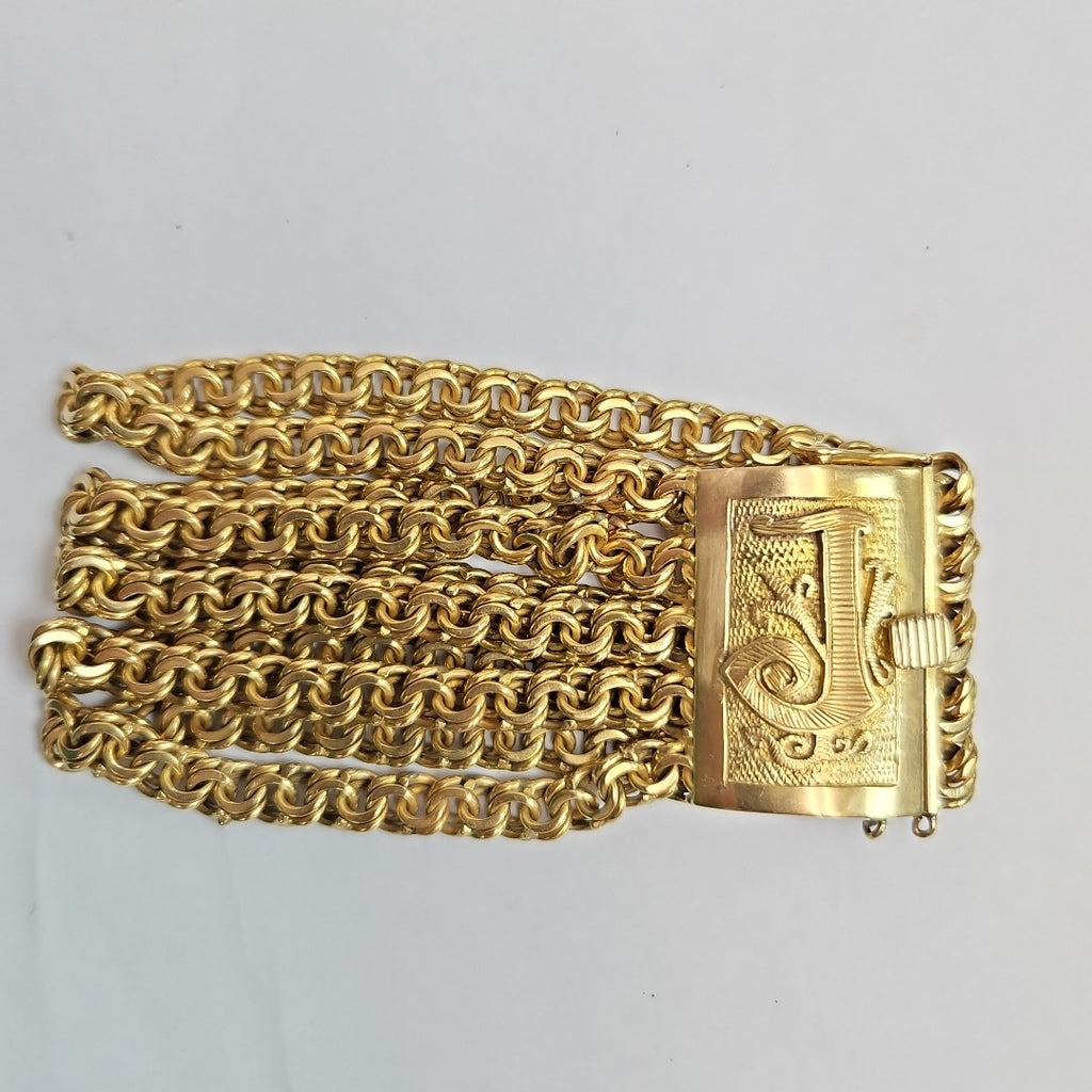 BRAZALETE ORO 18 K 98,80 GRMS (SEMINUEVO)