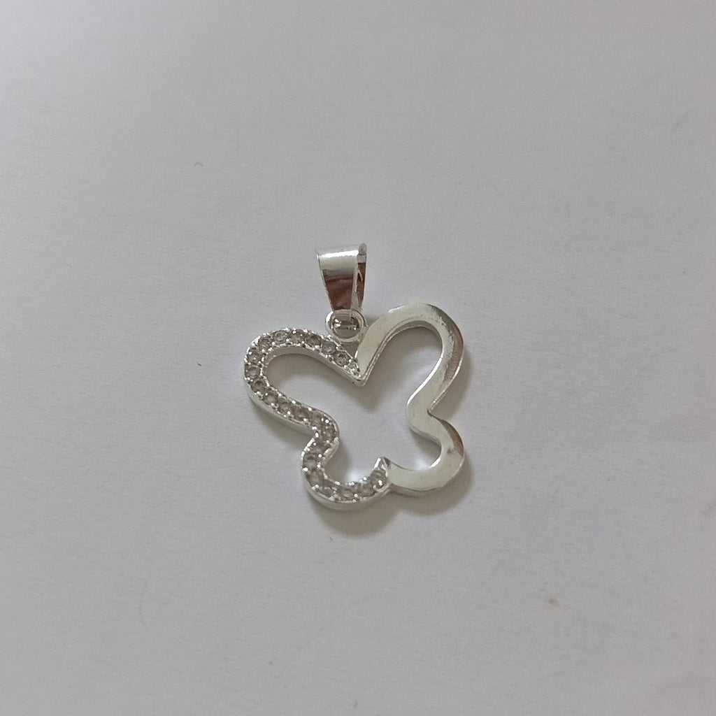 DIJE MARIPOSA C/CIRCONIAS PLATA .925 2.4 GR (NUEVO)