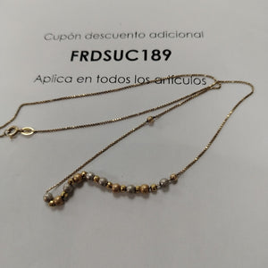 CADENA ORO 10 K 3.6 GRMS (SEMINUEVO)