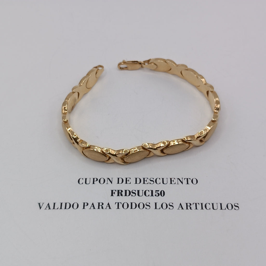 PULSERA ORO 14 K 11.7 GRMS (SEMINUEVO)