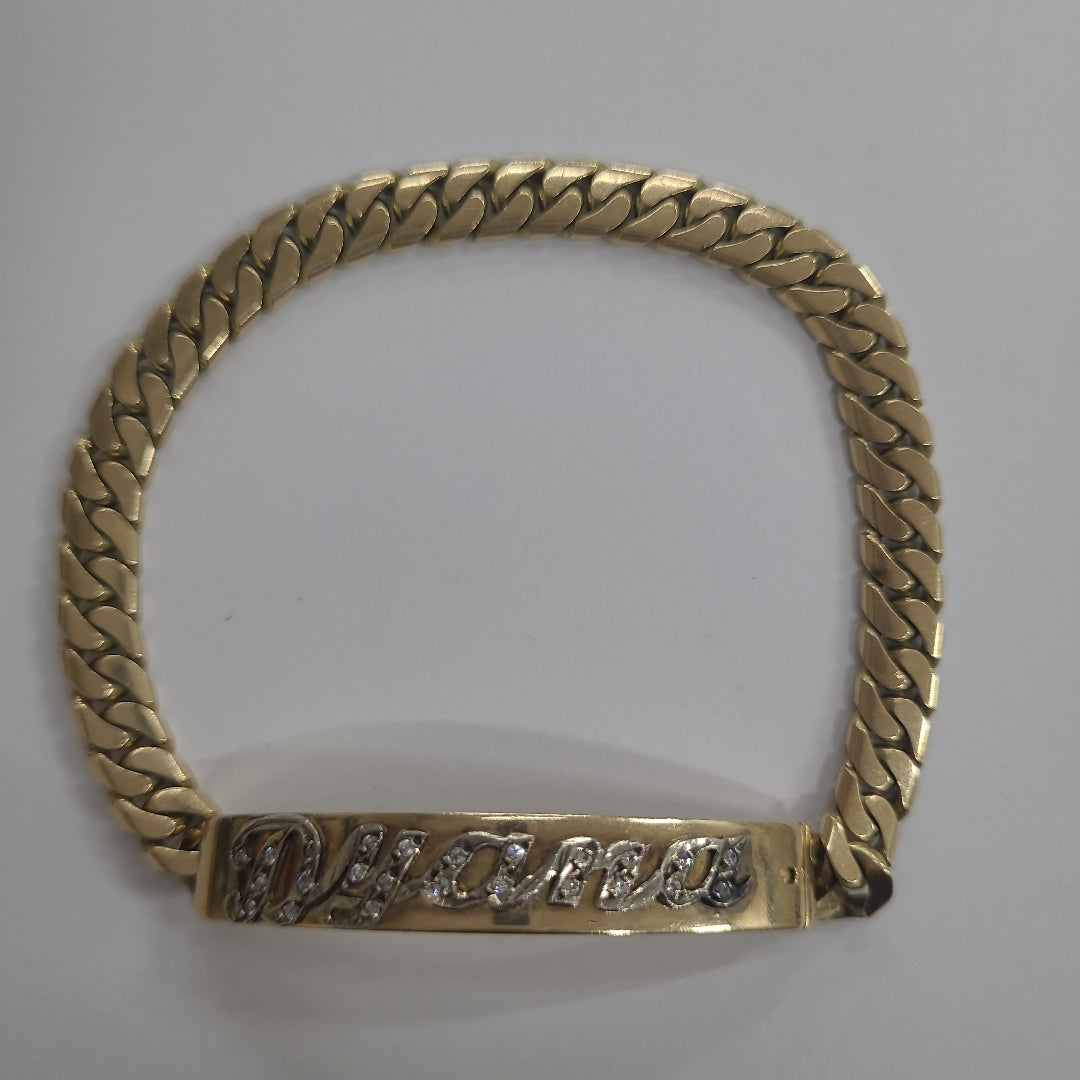 ESCLAVA ORO 14 K 33,10 GRMS (SEMINUEVO)