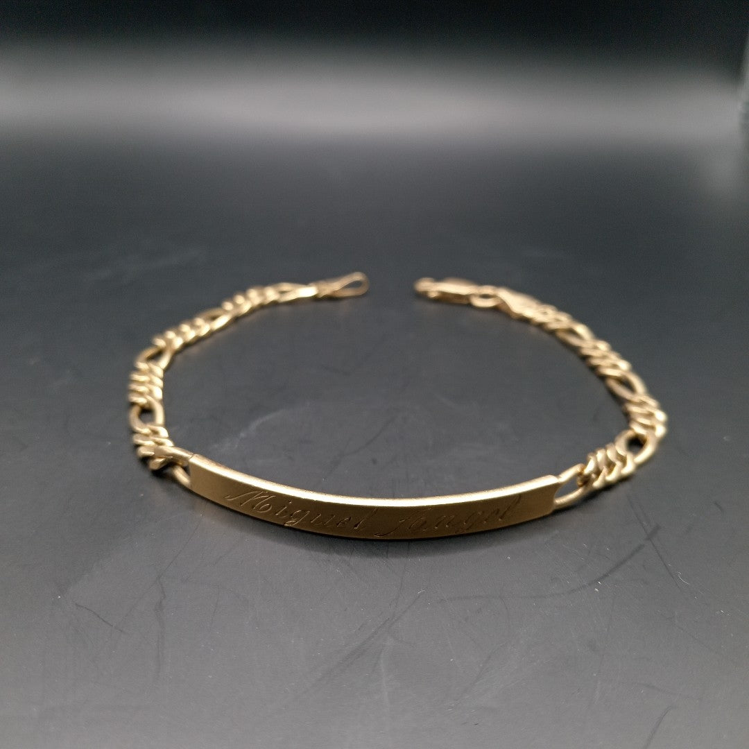 ESCLAVA ORO 14 K 10.8 GRMS (SEMINUEVO)
