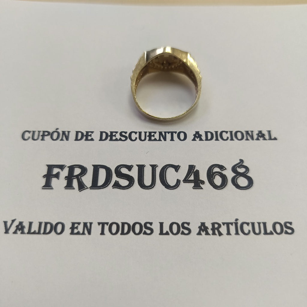 ANILLO ORO 10 K 5.6 GRMS (SEMINUEVO)