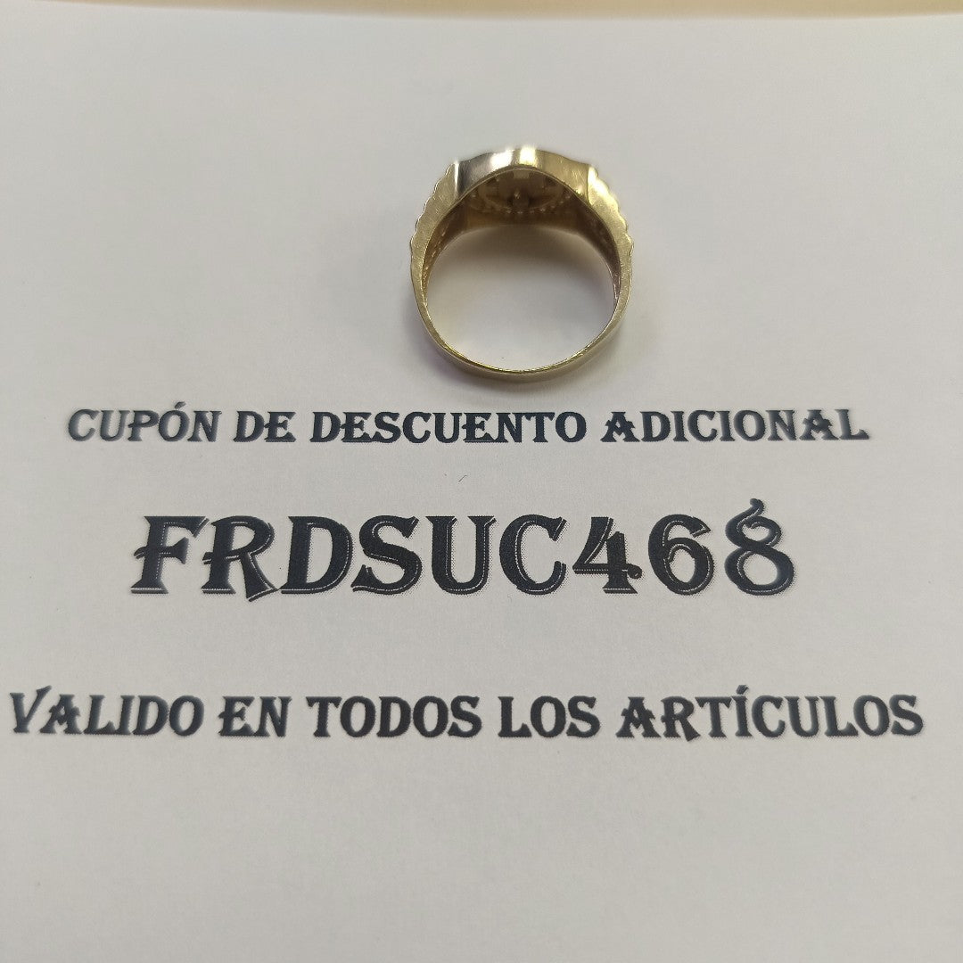 ANILLO ORO 10 K 5.6 GRMS (SEMINUEVO)