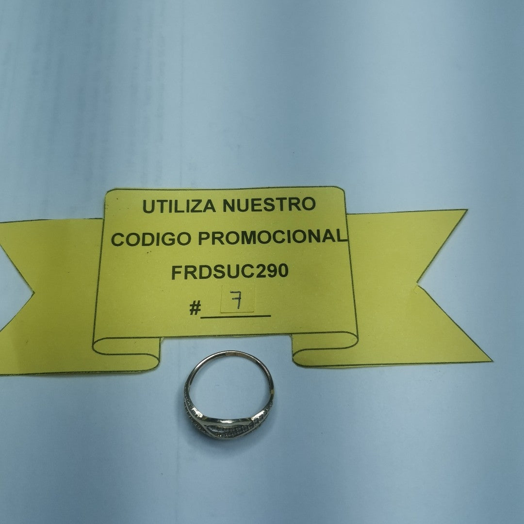 ANILLO ORO 10 K 1.5 GRMS (SEMINUEVO)