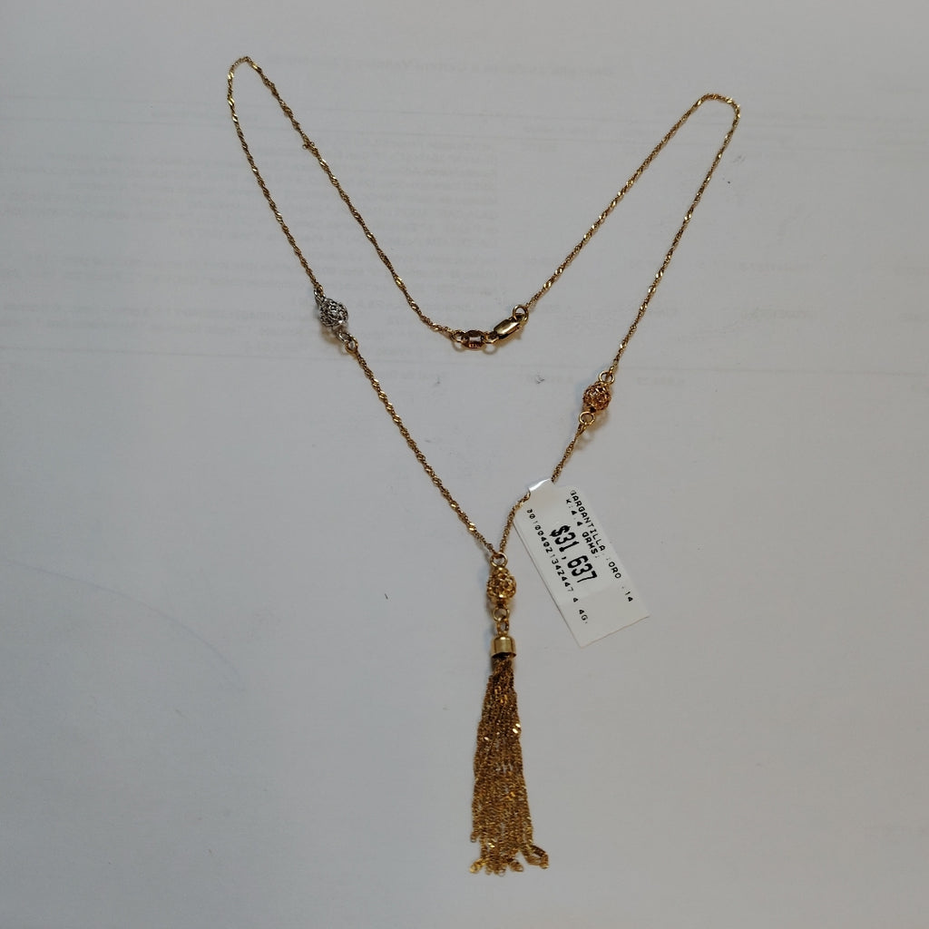 GARGANTILLA ORO 14 K 4.4 GRMS (SEMINUEVO)