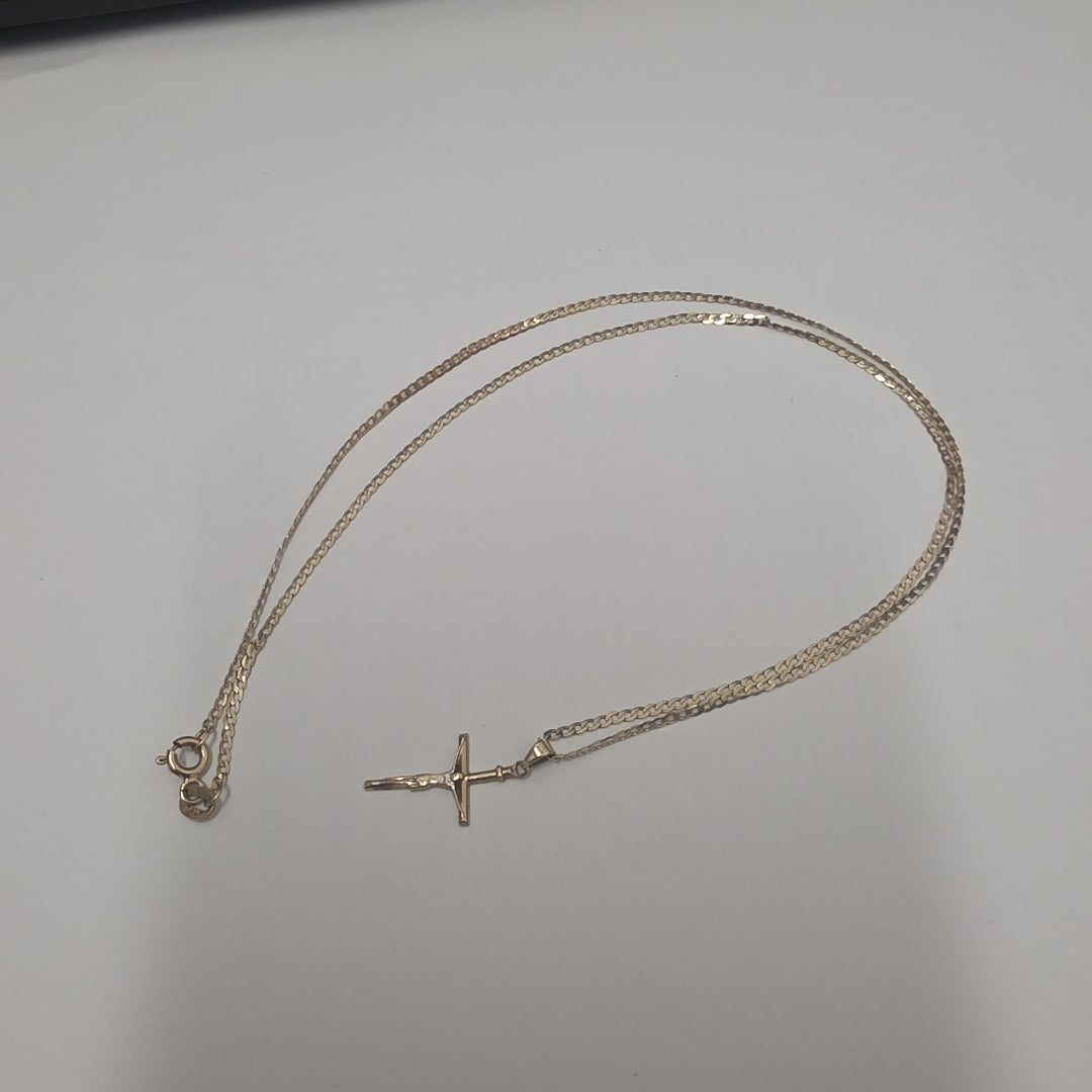 CADENA, DIJE ORO 14 K 2.1 GRMS (SEMINUEVO)