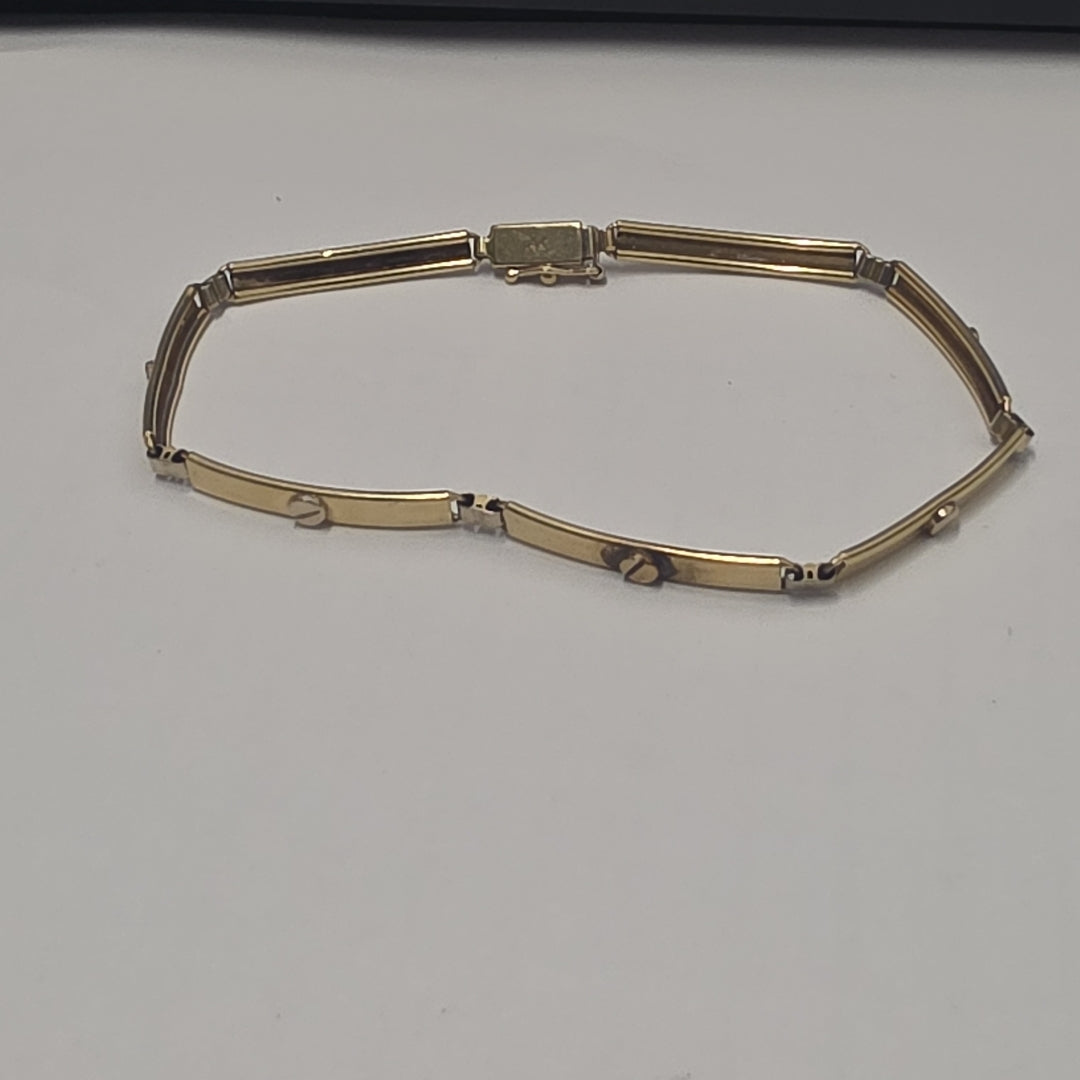 PULSERA ORO 14 K 6 GRMS (SEMINUEVO)