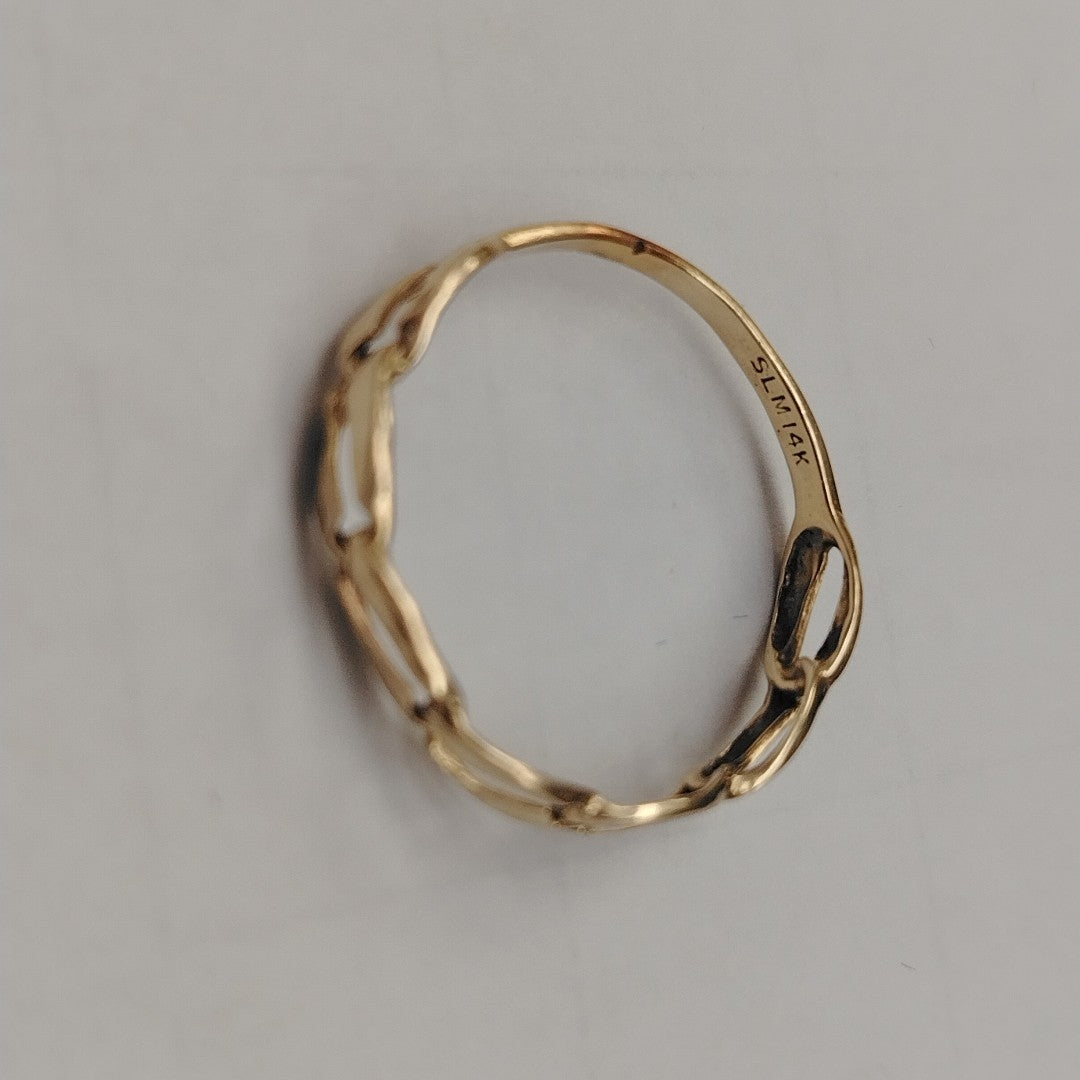 ANILLITO ORO 14 K 1.2 GRMS (SEMINUEVO)