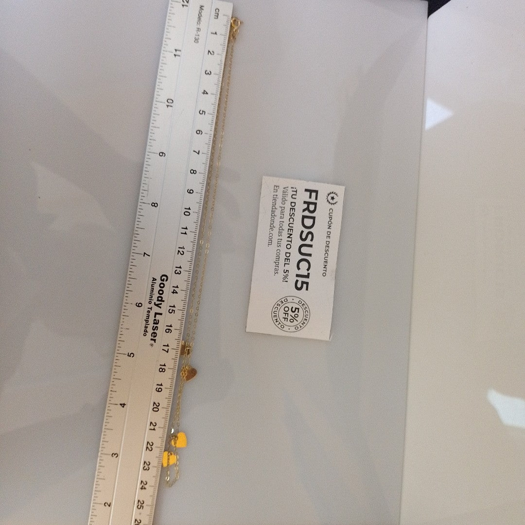GARGANTILLA ORO 14 K 2.4 GRMS (SEMINUEVO)