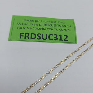 CADENA ORO 14 K 3 GRMS (SEMINUEVO)