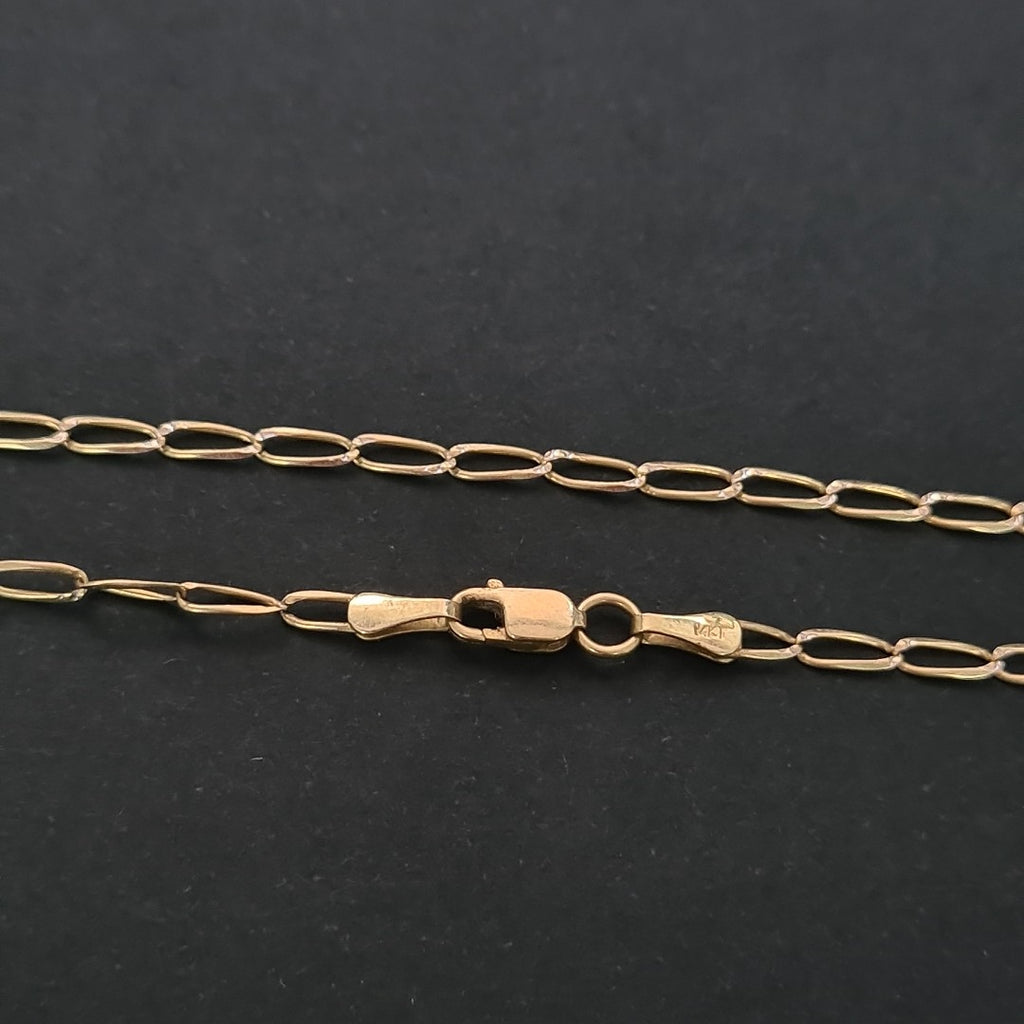CADENA ORO 14 K 3.7 GRMS (SEMINUEVO)