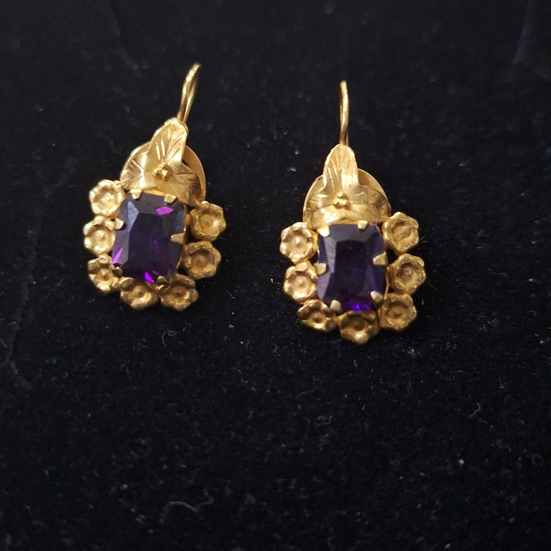 ARETES PAR ORO 18 K 3,00 GRMS (SEMINUEVO)