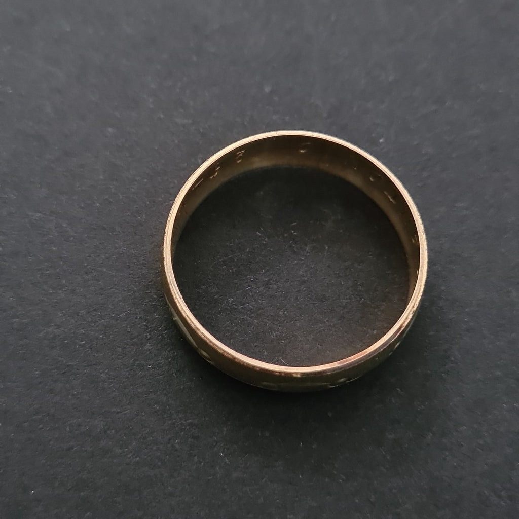 ARGOLLA ORO 14 K 1.7 GRMS (SEMINUEVO)