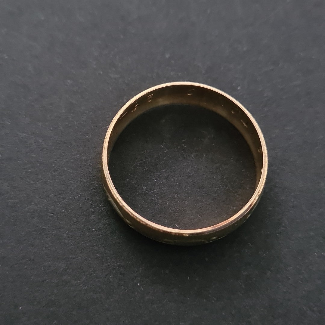 ARGOLLA ORO 14 K 1.7 GRMS (SEMINUEVO)